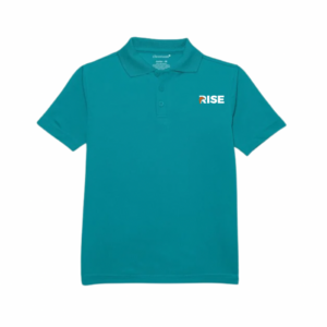 RISE - Short Sleeve Moisture Wicking Polo - Middle School